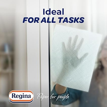 regina blitz 3 ply 12 rolls kitchen towel