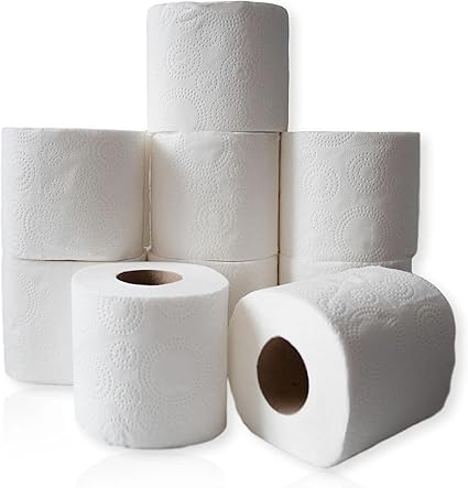 90 Rolls Bliss 3 Ply Non Scented Toilet Tissue Bathroom Paper Rolls