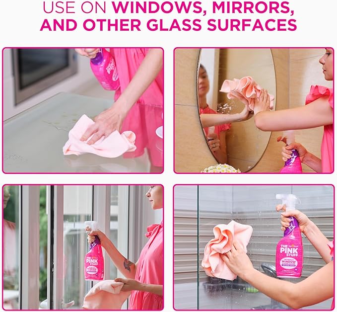 Stardrops The Pink Stuff The Miracle Window & Glass Cleaner with Rose Vinegar