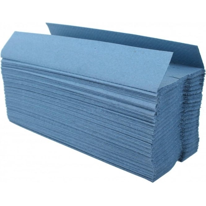 C-Fold Blue Hand Paper Towel Tissues 1ply x 2520 Commercial Domestic