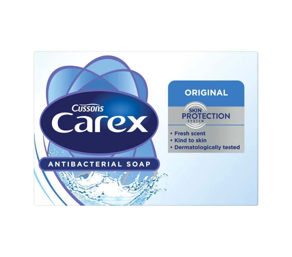 Carex Original Antibacterial Soap Bar 100g