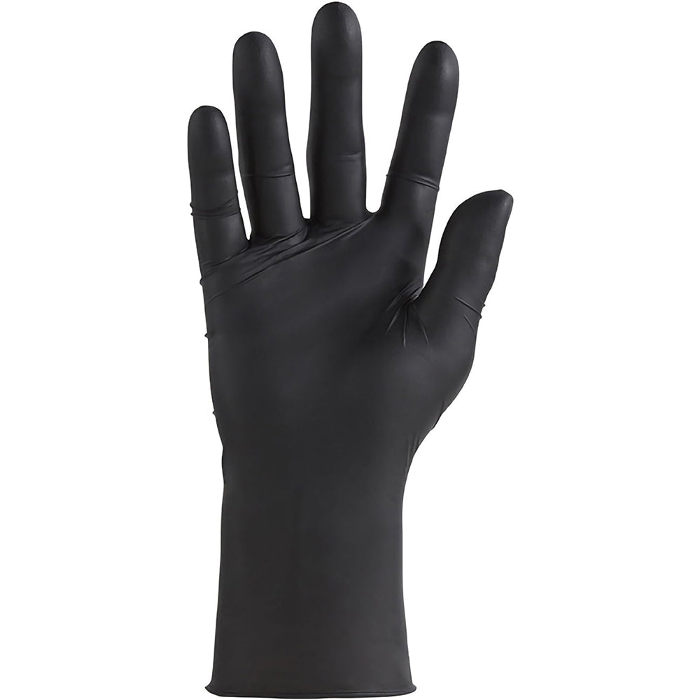First Choice Black Nitrile Disposable Gloves Powder & Latex Free Case Of 1000