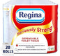 Regina Seriously Strong Toilet Tissue, 20 Rolls White Strong Absorbent Toilet Paper Loo Rolls