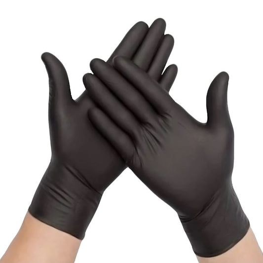 Nitrile Black Gloves Pack Of 100