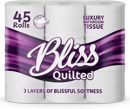 bliss 3 ply toilet rolls