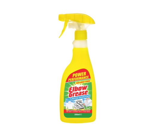 Elbow Grease All Purpose Degreaser 500ml Fabric Metal Plastic 