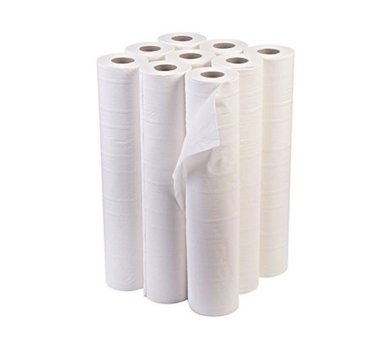 9x Hygiene Couch Rolls Pack Of 9 40M Beauty Salon Barbers Massage Parlours White Paper Medical Disposable 