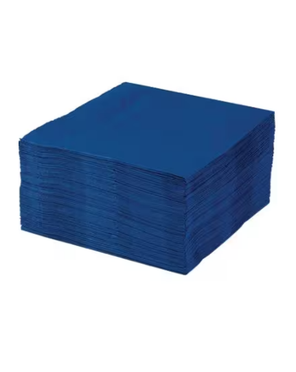 Napkins Paper 33 x 33 cm Blue Pack of 100