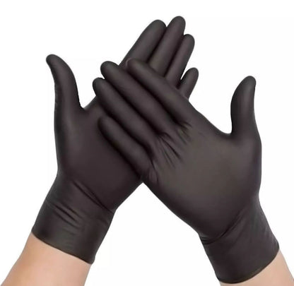 Black Nitrile Disposable Gloves Powder & Latex Free Case Of 1000