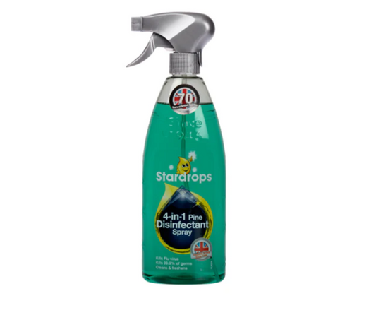 Stardrops 4-in-1 Pine Spray Disinfectant 750ml