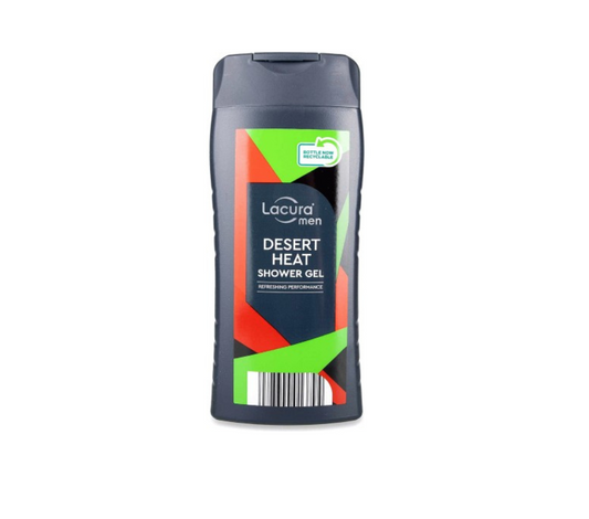 Mens Lacura Desert Heat Refreshing Performance Shower Gel 300ML 