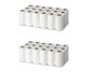 Large White Premium 2-Ply Toilet Paper, 72 Rolls, 100 Sheets Per Roll, Soft, Strong, Absorbent Bath Tissue, Ideal for Home, Office, Bulk Toilet Paper Supply