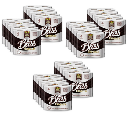 Bliss Shea Butter Toilet Rolls 120 Pack 2 Ply Scented Comfort Toilet Tissue Paper