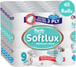 softlux coconut fresh toilet rolls 3 ply